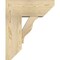 Ekena Millwork Funston Slat Rough Sawn Bracket w/ Offset Brace, Douglas Fir, 8"W x 18"D x 22"H BKT0806X18X22FST06RDF - alternate 3